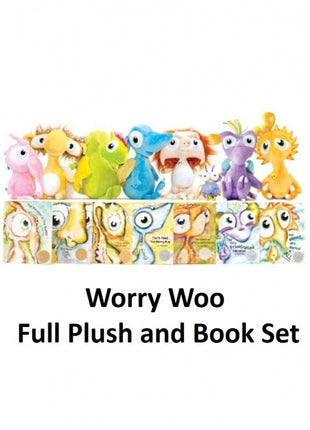 Worry Woo Full Book and Plush Set