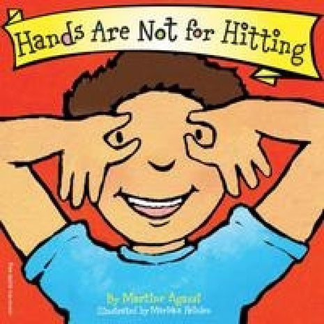 Hands Are Not For Hitting Board Book