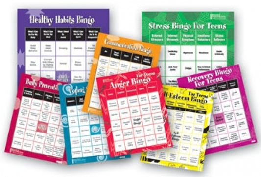 Healthy Habits Bingo For Teens