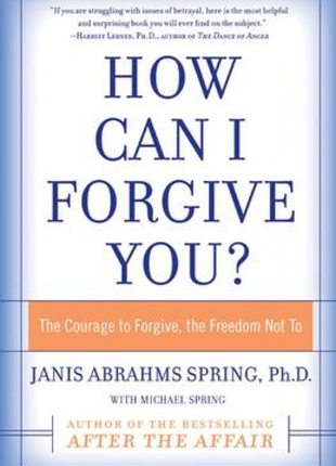 How Can I Forgive You?