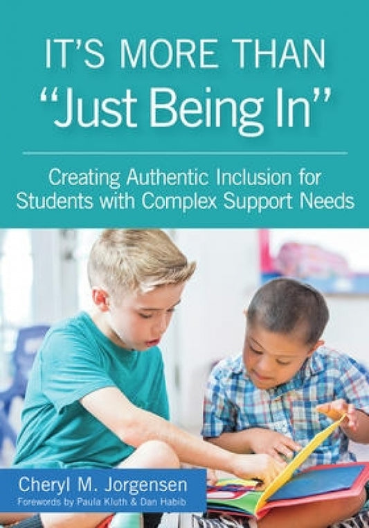 It's More than "Just Being In"