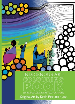 Indigenous Art Coloring Book Northern Family