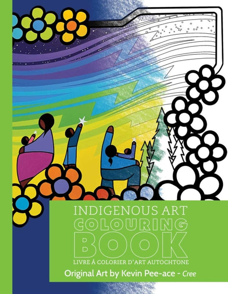 Indigenous Art Coloring Book Northern Family