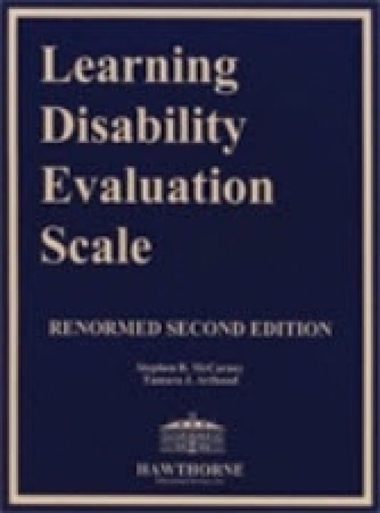 Learning Disability Evaluation Scale Technical Manual