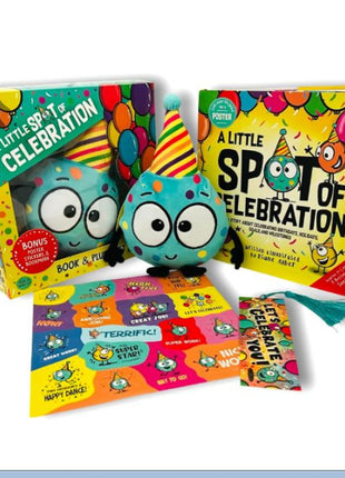 Birthday Celebration Plush Toy and Book Set