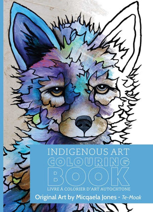Indigenous Art Coloring Book Fox