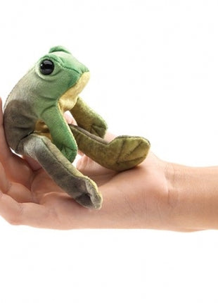 Mini Sitting Frog Finger Puppet