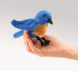 Mini Bluebird Finger Puppet