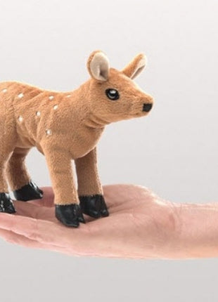 Mini Fawn Finger Puppet