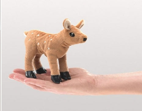 Mini Fawn Finger Puppet