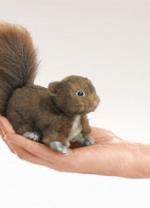 Mini Red Squirrel Puppet