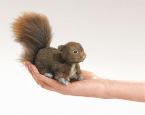 Mini Red Squirrel Puppet