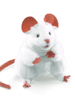 White Mouse Puppet