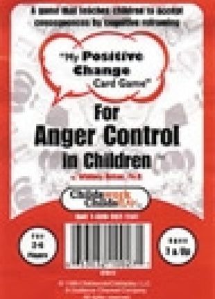 My Positive Change Card Game for Anger Control in Children
