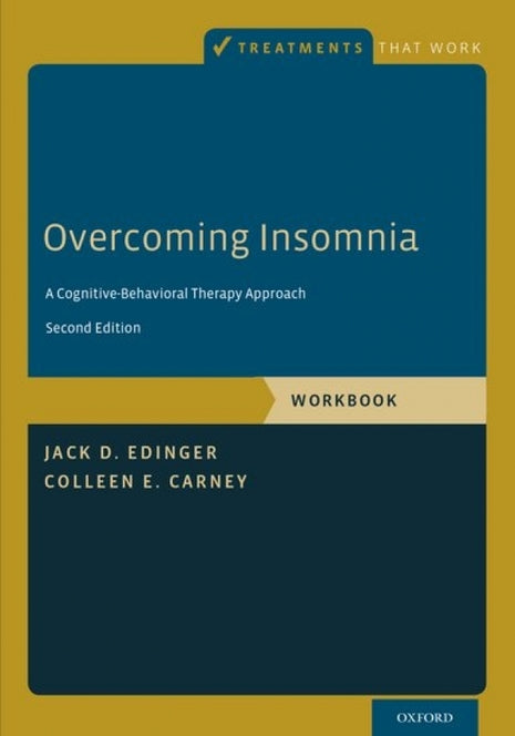 Overcoming Insomnia (Workbook)