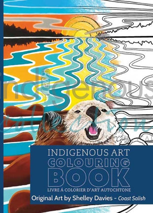 Indigenous Art Colouring Book Otter