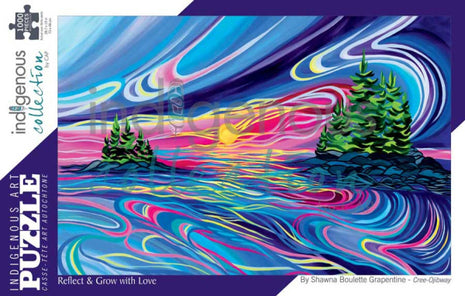 Reflect & Grow With Love 1000 Piece Puzzle