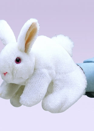White Bunny Rabbit Puppet
