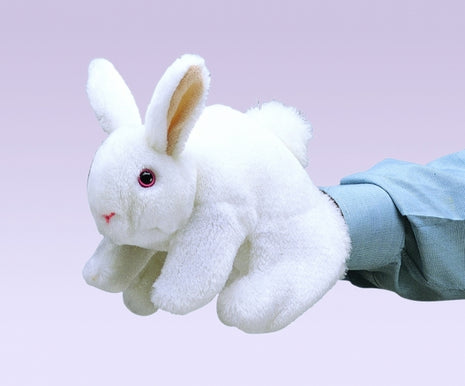 White Bunny Rabbit Puppet