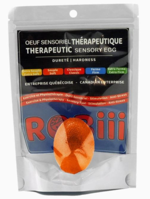 Therapeutic Sensory Egg Orange Soft