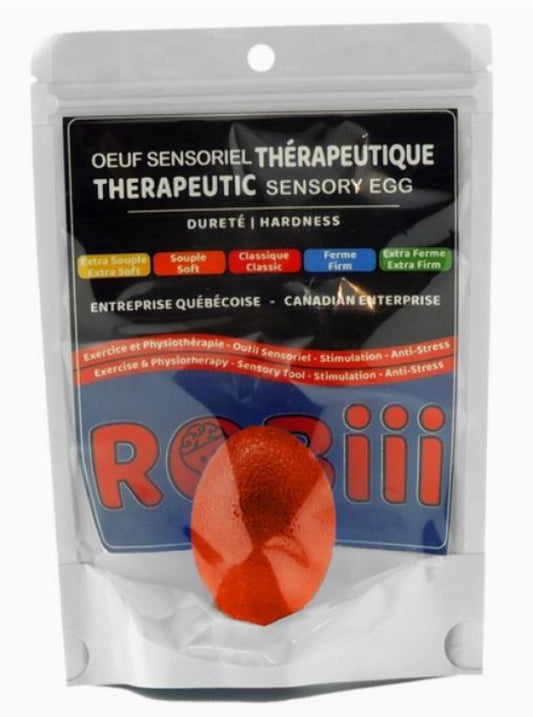 Therapeutic Sensory Egg Red Classic