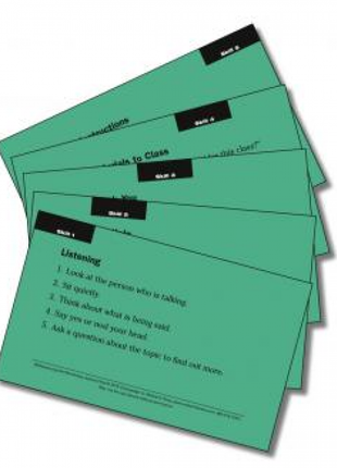 Skillstreaming Elementary School Skills Cards
