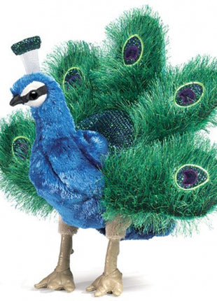 Small Peacock Puppet