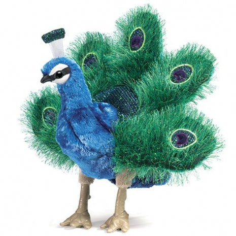 Small Peacock Puppet