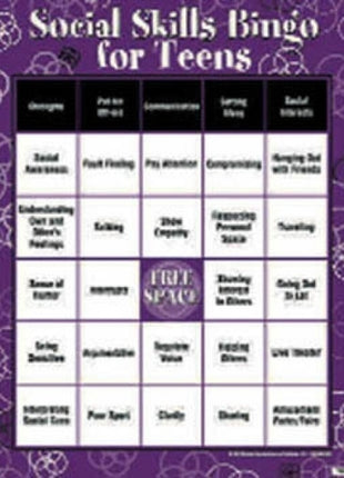 Social Skills Bingo For Teens