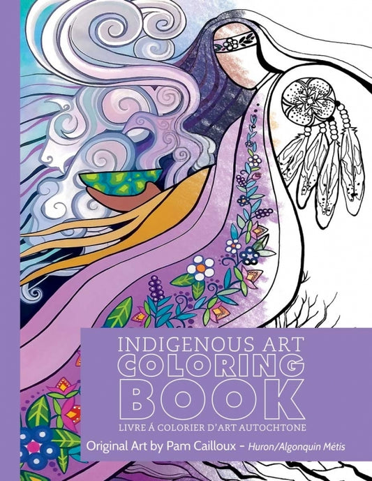 Indigenous Art Coloring Book Spirit Guide