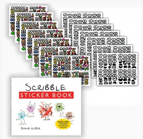 Scribble Sticker Book