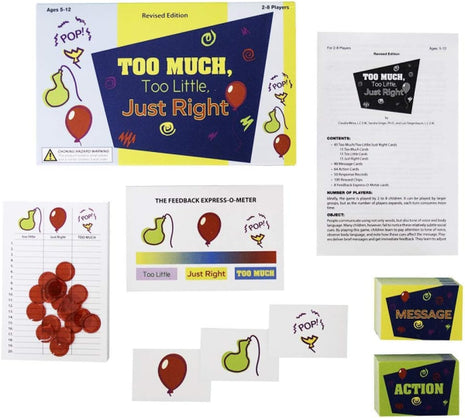 Too Much, Too Little, Just Right