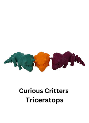 Curious Critter Triceratops