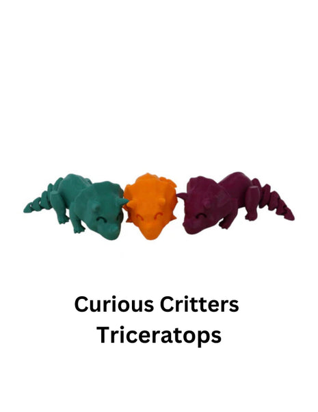 Curious Critter Triceratops