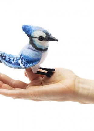 Mini Blue Jay Puppet