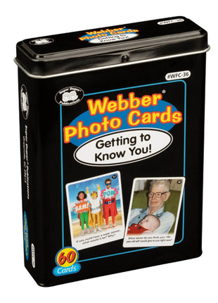 Webber Photo Cards Getting To Know You